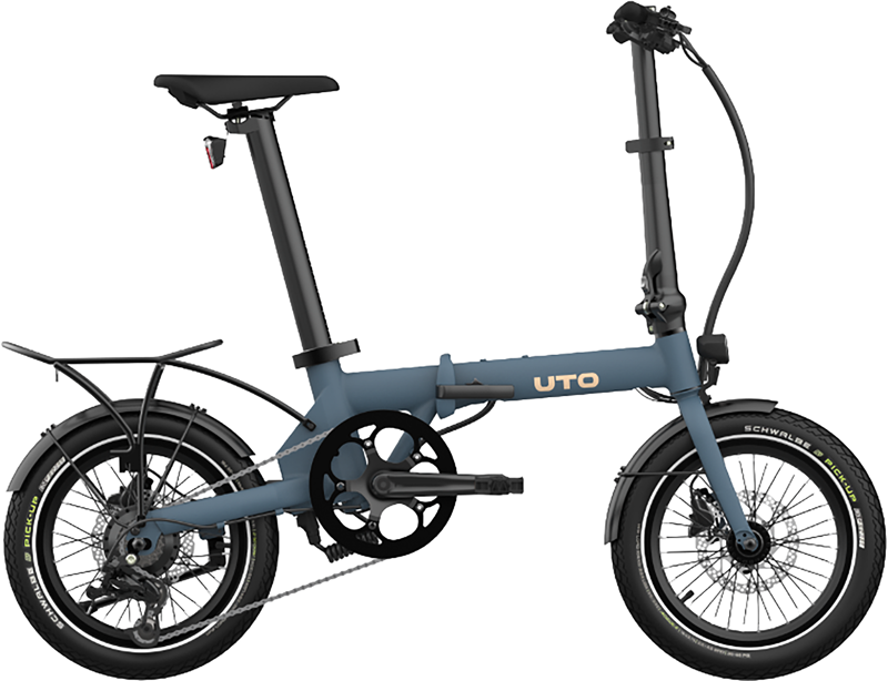 UTO Morning OG16 Electric Bike in Ocean Blue
