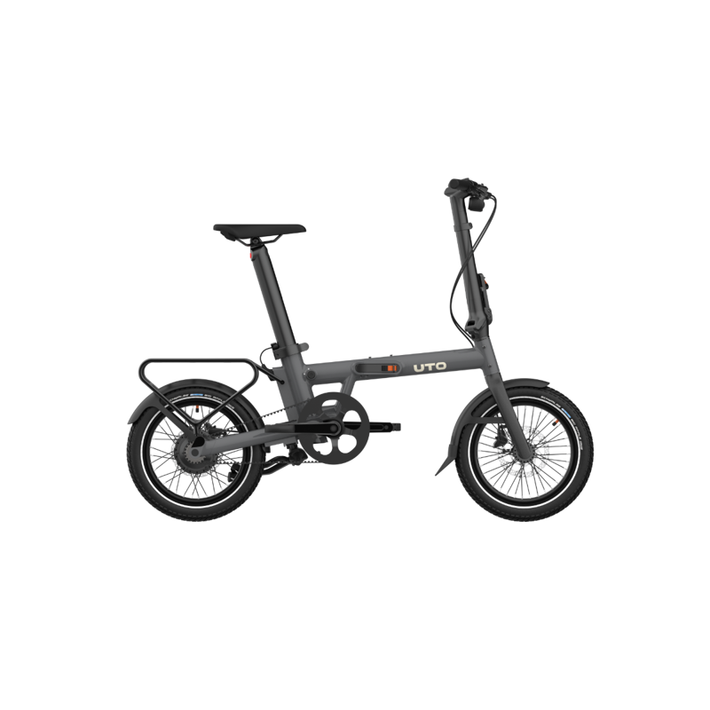 Balfes Bikes Uto UTO Morning PRO16 Electric Bike in Anthracite Grey | Free postage over £30, £10 off first order, price match & 0% finance.