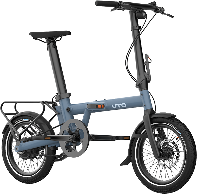 UTO Morning PRO16 Electric Bike in Mineral Blue-1