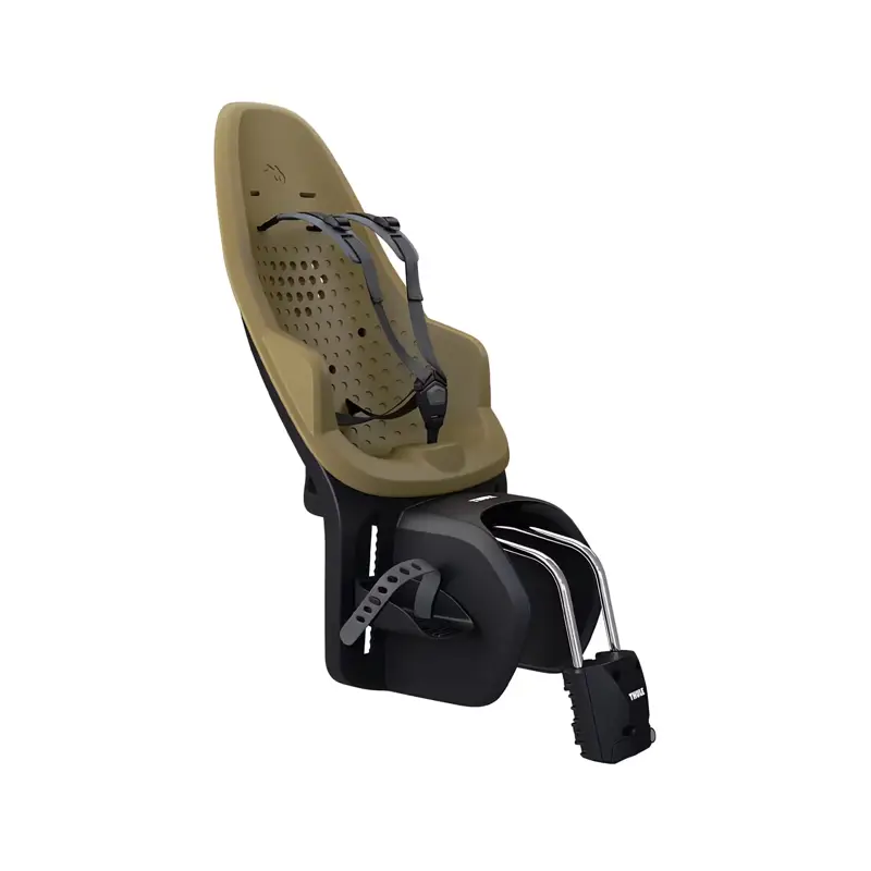 Balfes Bikes Thule Yepp 2 Maxi Frame Mount Child Bike Seat in Nutria Green | Free postage over £30, £10 off first order, price match & 0% finance.