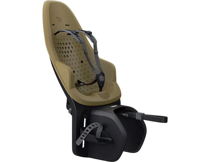 Thule Yepp 2 Maxi MIK HD Child Bike Seat in Nutria Green-2