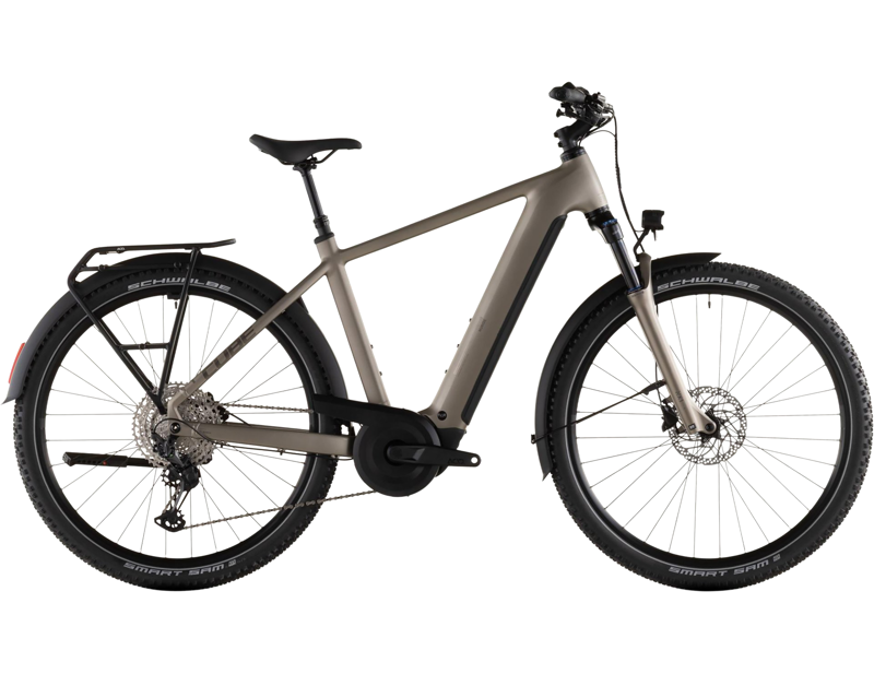Balfes Bikes Cube Nuride Hybrid Pro 600 Electric Hybrid Bike 2026 in Flashstone/Chrome | Free postage over £30, £10 off first order, price match & 0% finance.
