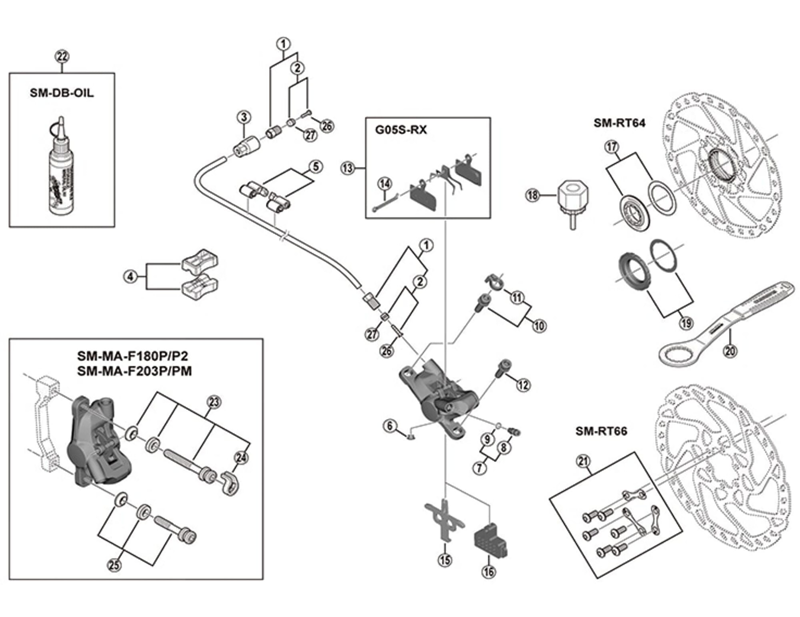 Balfes Bikes Shimano SM-BH59/SM-BH62 hose connecting bolt and olive J-Kit/standard fit compatible | Free postage over £30, £10 off first order, price match & 0% finance.