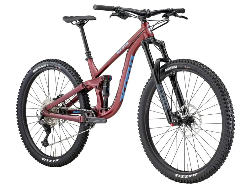 Kona Process SE 153 G2 29 inch Microshift Full Suspension MTB 2025 in Plum-1