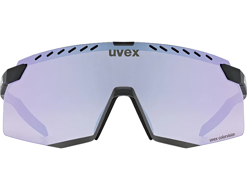 Uvex Pace Stage Cv Glasses in Black Mat/Mir.Pink-1