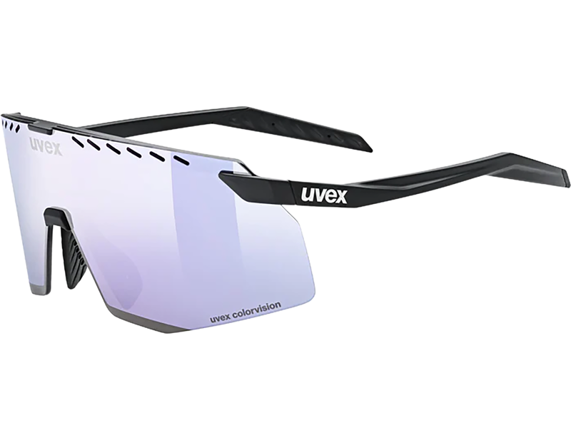 Uvex Pace Stage Cv Glasses in Black Mat/Mir.Pink