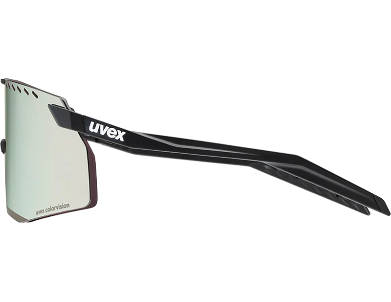 Uvex Pace Stage Cv Glasses in Black Matt / Mir.Silver-2