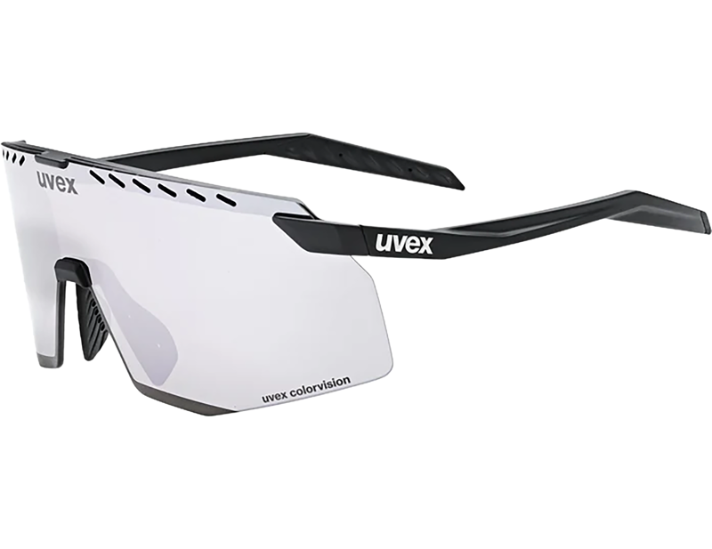 Uvex Pace Stage Cv Glasses in Black Matt / Mir.Silver