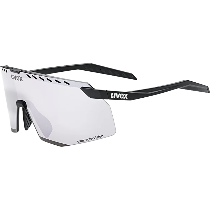 Balfes Bikes Uvex Pace Stage Cv Glasses in Black Matt / Mir.Silver | Free postage over £30, £10 off first order, price match & 0% finance.
