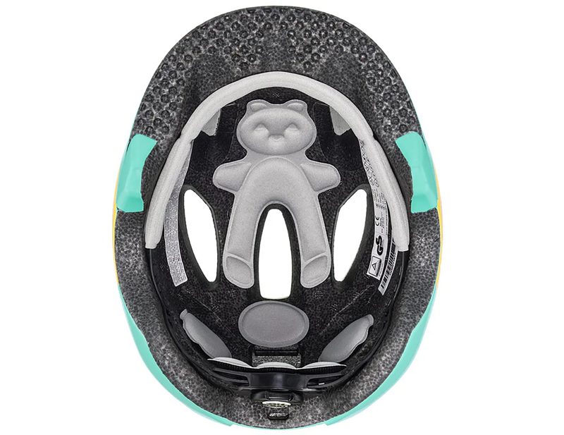 Uvex Oyo Kids Helmet in Monster Lagoon Matt-5