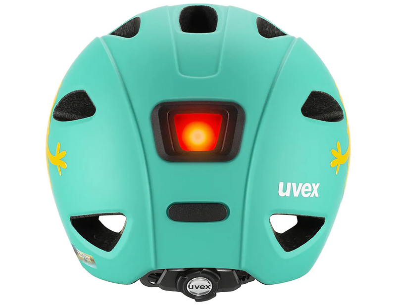 Uvex Oyo Kids Helmet in Monster Lagoon Matt-2