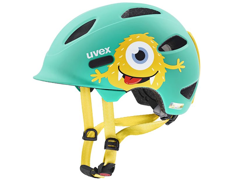 Uvex Oyo Kids Helmet in Monster Lagoon Matt