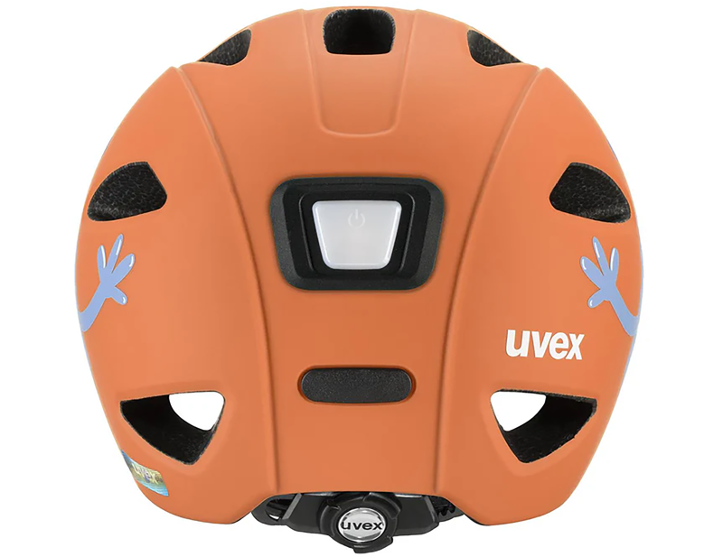 Uvex Oyo Kids Helmet in Monster Papaya Matt-3