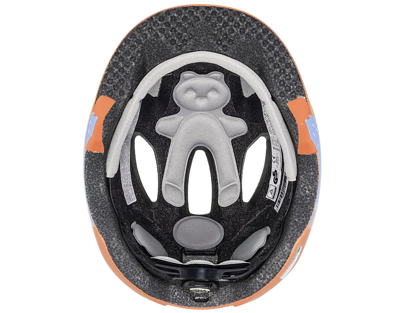 Uvex Oyo Kids Helmet in Monster Papaya Matt-4