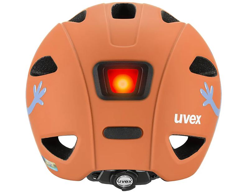 Uvex Oyo Kids Helmet in Monster Papaya Matt-2