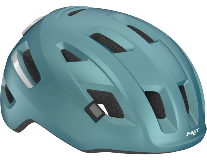 MET E-Mob MIPS Helmet in Teal/Black