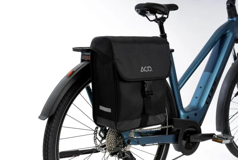 Acid Pannier Bag Cmpt 15 in Black-4
