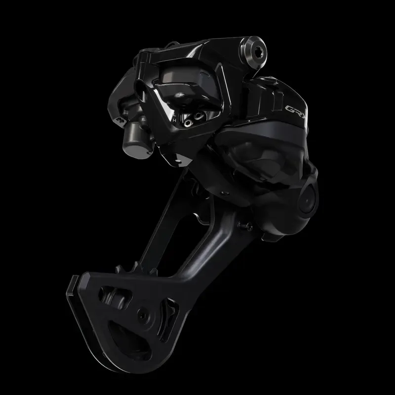 Shimano RD-RX827 GRX Di2 12-speed rear derailleur Shadow ES for 51T single in Black-1