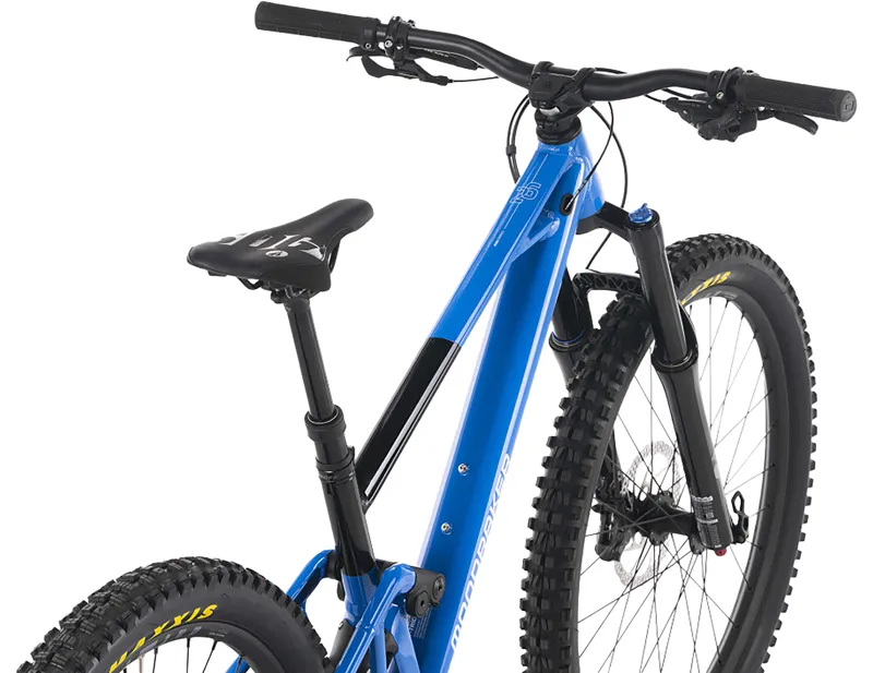 Mondraker F-TRICK Kid's 26 inch Wheel Full Suspension Mountain Bike 2027 in Carrera Blue/Black-4