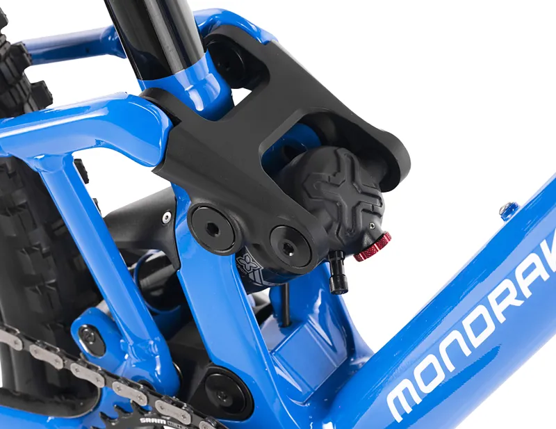 Mondraker F-TRICK Kid's 26 inch Wheel Full Suspension Mountain Bike 2027 in Carrera Blue/Black-1