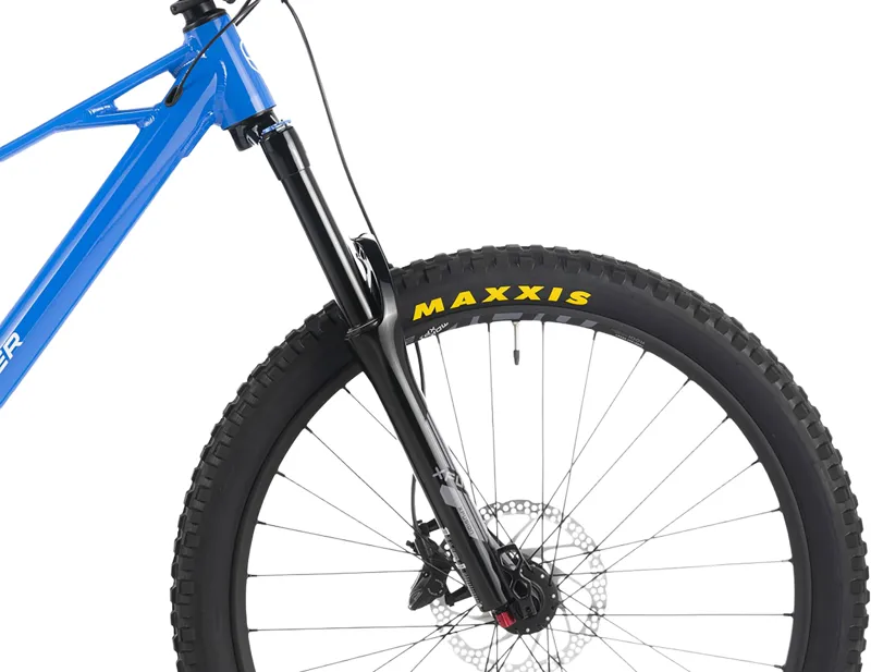 Mondraker F-TRICK Kid's 26 inch Wheel Full Suspension Mountain Bike 2027 in Carrera Blue/Black-3