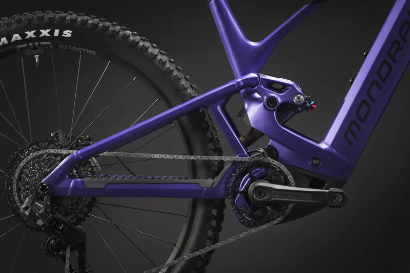 Mondraker SCREE RR Electric Full Suspension Mountain Bike 2027 in Ultraviolet Purple/Black-5