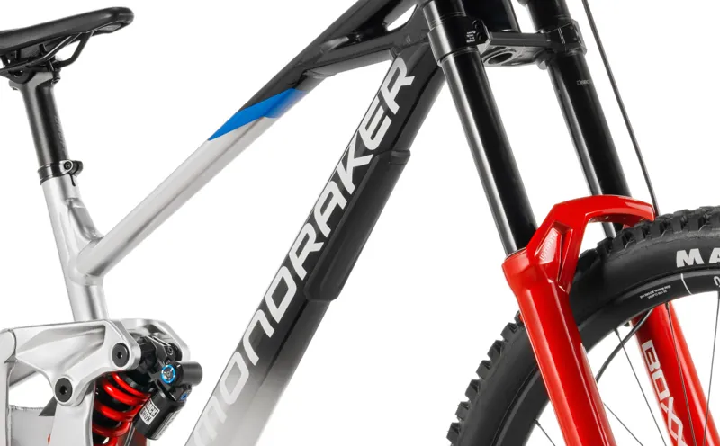 Mondraker SUMMUM RR Mullet Full Suspension Downhill Mountain Bike 2027 in Black/Blue/Alloy-7