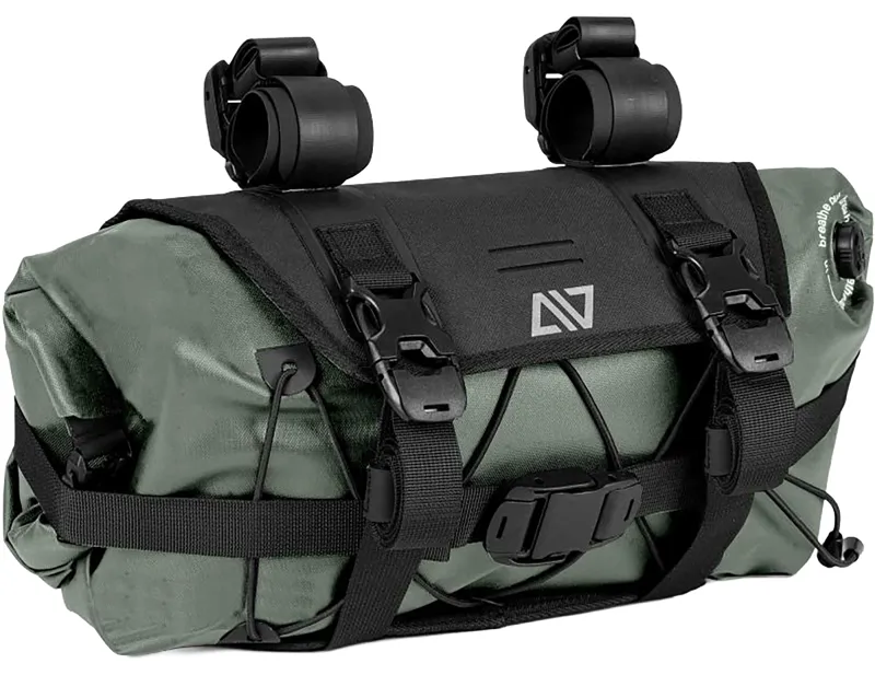 Acid Handlebar Bag Pack Pro 9 in Green/Black