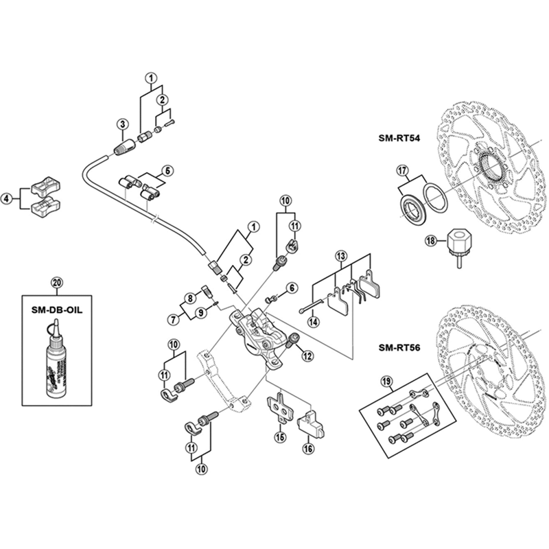 Balfes Bikes Shimano SHimano BR-M395 connecting bolt unit | Free postage over £30, £10 off first order, price match & 0% finance.