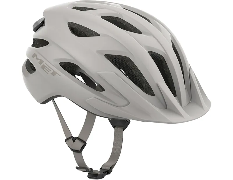 MET Crossover Mips Cycling Helmet in Off White / Matte