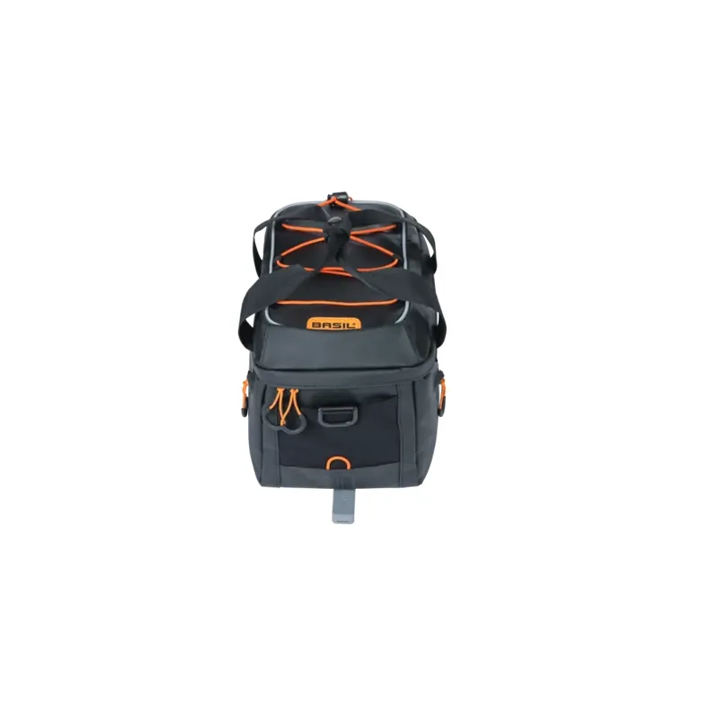 Basil Miles Tarpaulin Trunkbag 7L MIK in Black Orange-4
