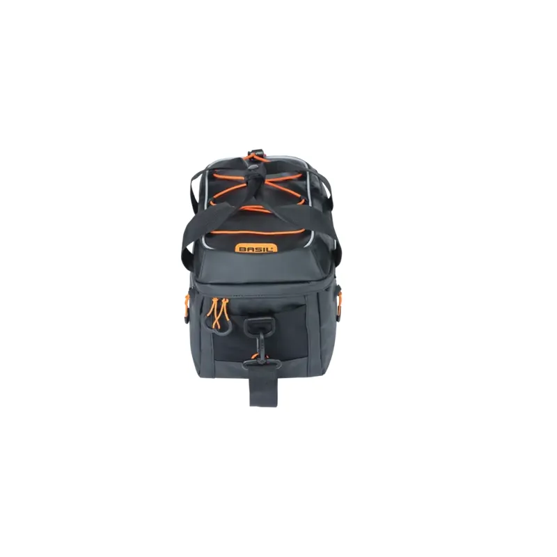 Basil Miles Tarpaulin Trunkbag 7L MIK in Black Orange-5