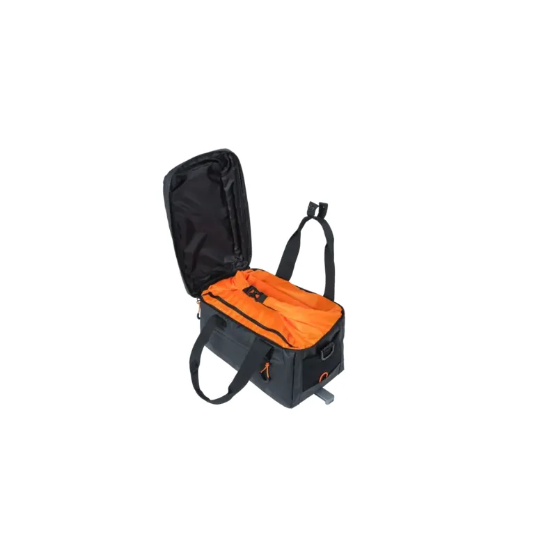 Basil Miles Tarpaulin Trunkbag 7L MIK in Black Orange-6