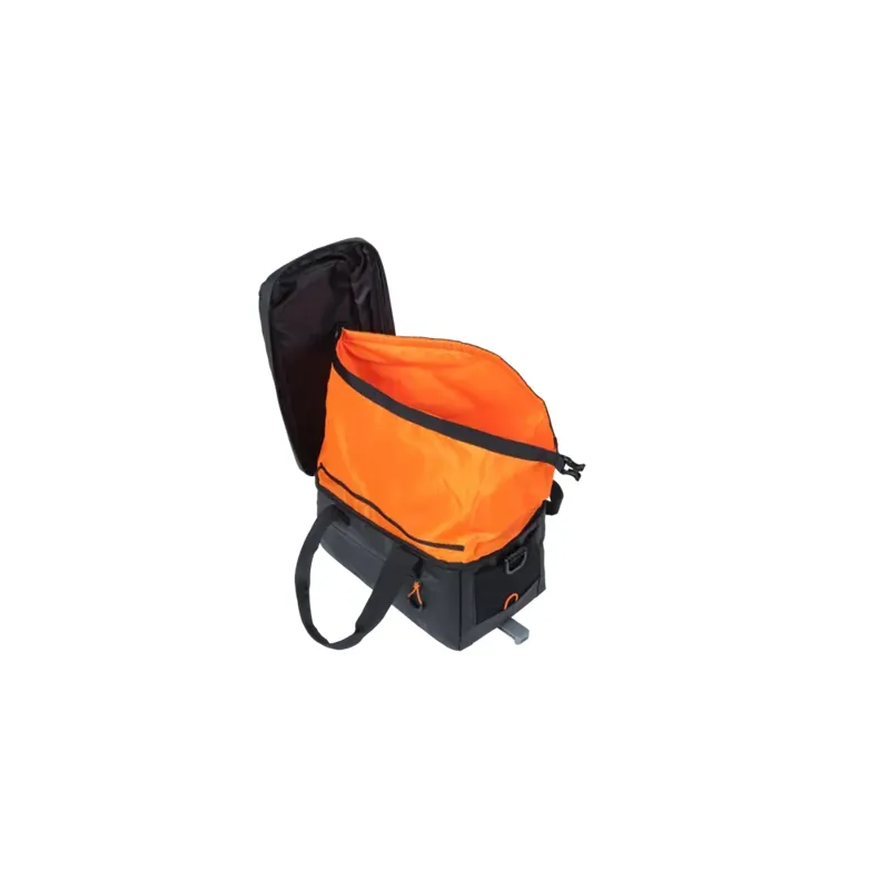 Basil Miles Tarpaulin Trunkbag 7L MIK in Black Orange-7
