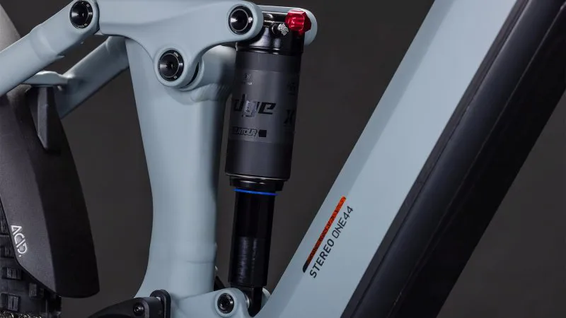 Cube Stereo Hybrid ONE44 Pro 800 Electric Full Suspension Mountain Bike 2026 in Vulcan/Orange-4