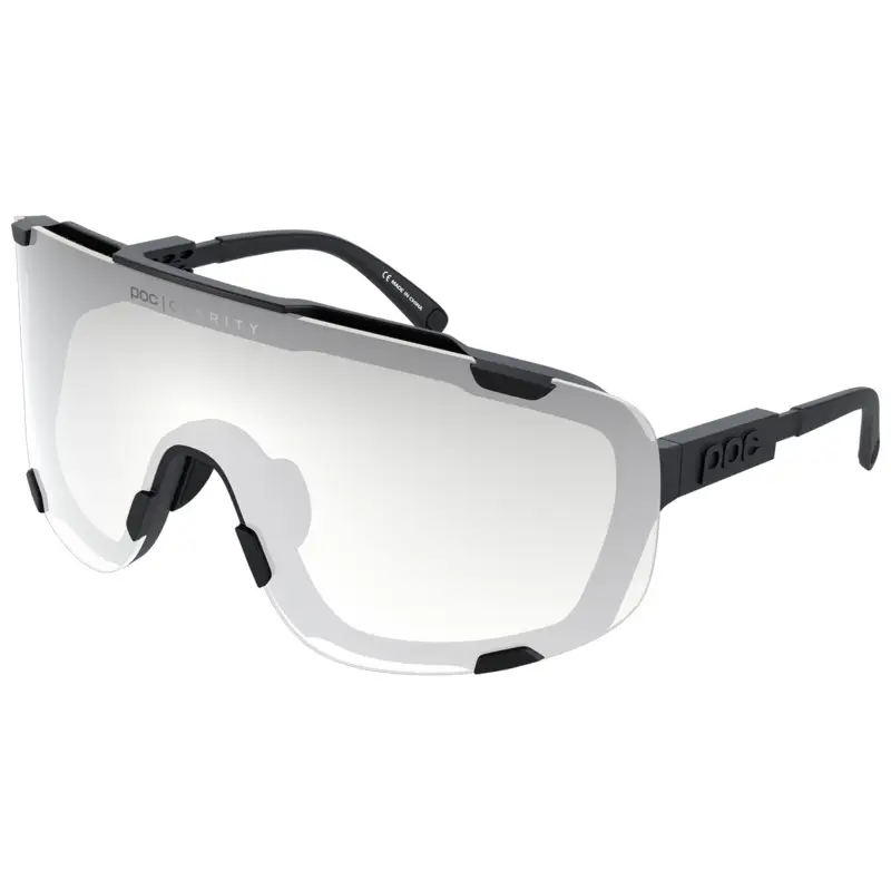 Balfes Bikes POC Devour WF Photochromic in Translucent Black/Clarity Photochromic/Changeable Grey | Free postage over £30, £10 off first order, price match & 0% finance.
