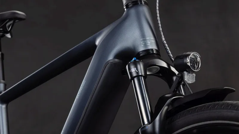 Cube Kathmandu Hybrid One 800 Electric Hybrid Bike 2026 in Metallicgrey-5
