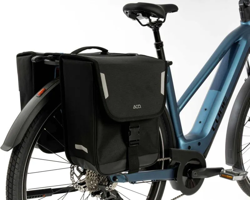 Acid Pannier Bag City 15 Classic Double Rilink-4