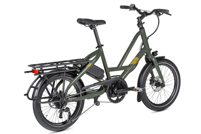 Tern Quick Haul P9 Perf Electric Cargo Bike 2026 in Gloss Olive-1