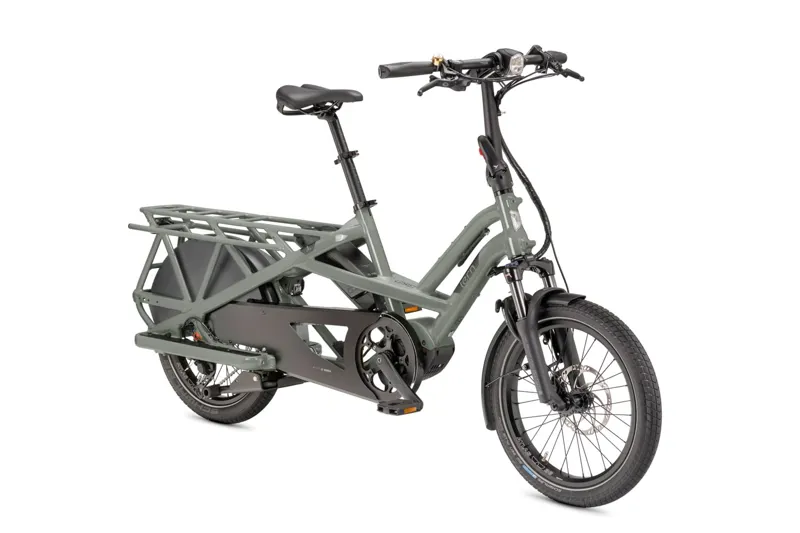 Tern GSD S10 LR 400wh Performance CX Electric Cargo Bike 2025 in Gloss Dark Sage-2