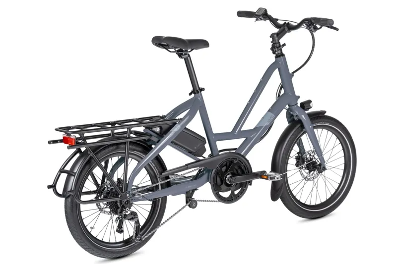 Tern Quick Haul P9 Perf Electric Cargo Bike 2026 in Gloss Blue Grey-1