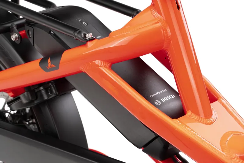 Tern HSD P10 Electric Cargo Bike 2026 in Orange-12