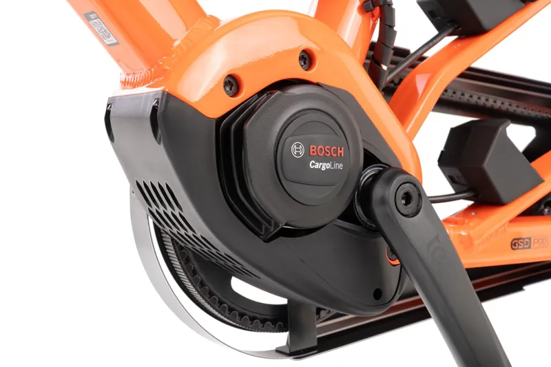 Tern GSD Gen 3 P00 545Wh Performance Electric Cargo Bike 2026 in School Bus Yellow-7