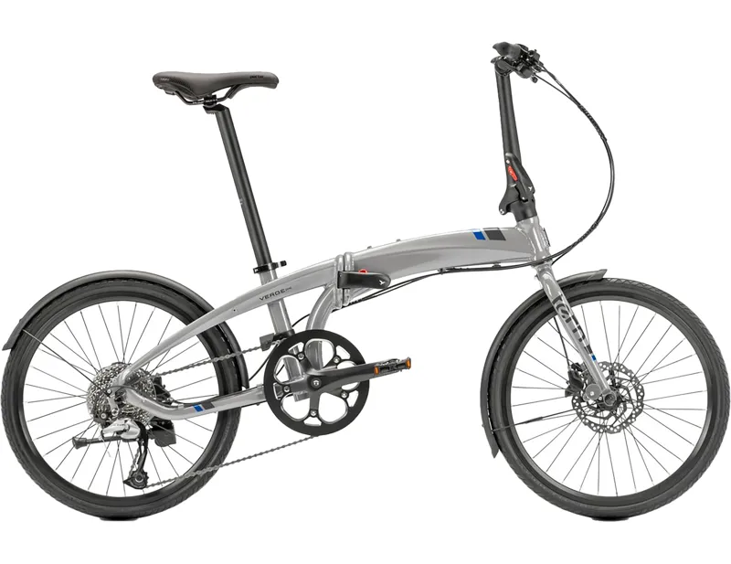 Tern Verge D9 Folding Bike 2027 in Gloss Silver