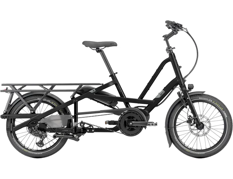 Tern Quick Haul Long D9 Performance 400Wh Electric Cargo Bike 2026 in Satin Black
