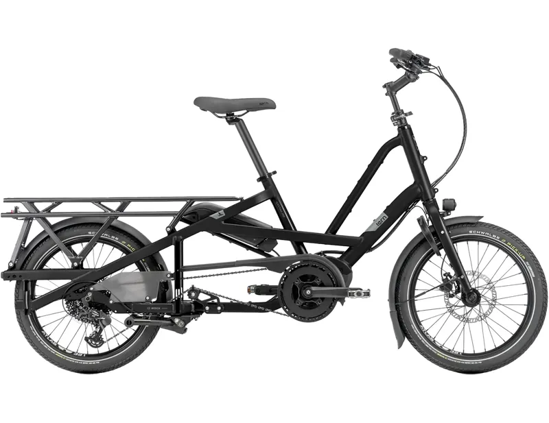 Tern Quick Haul Long D9 Performance 500Wh Electric Cargo Bike 2027 in Satin Black