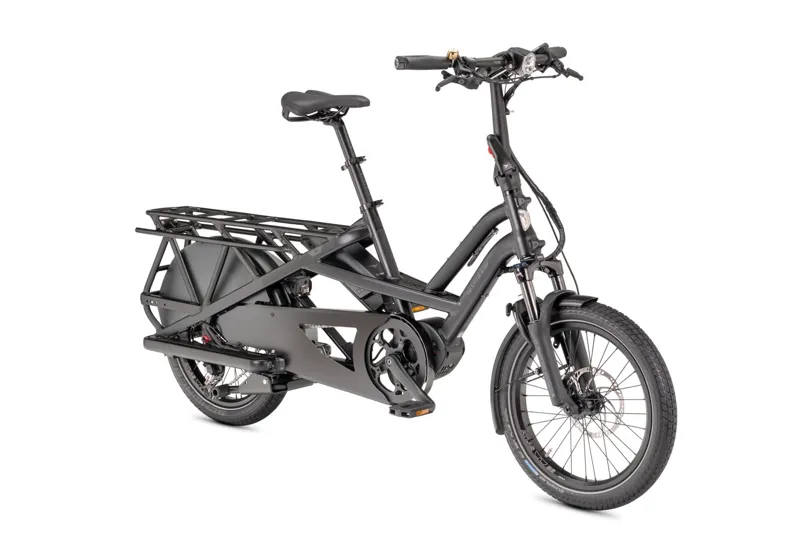 Tern GSD S10 LR 400wh Performance CX Electric Cargo Bike 2025 in Satin Black-1