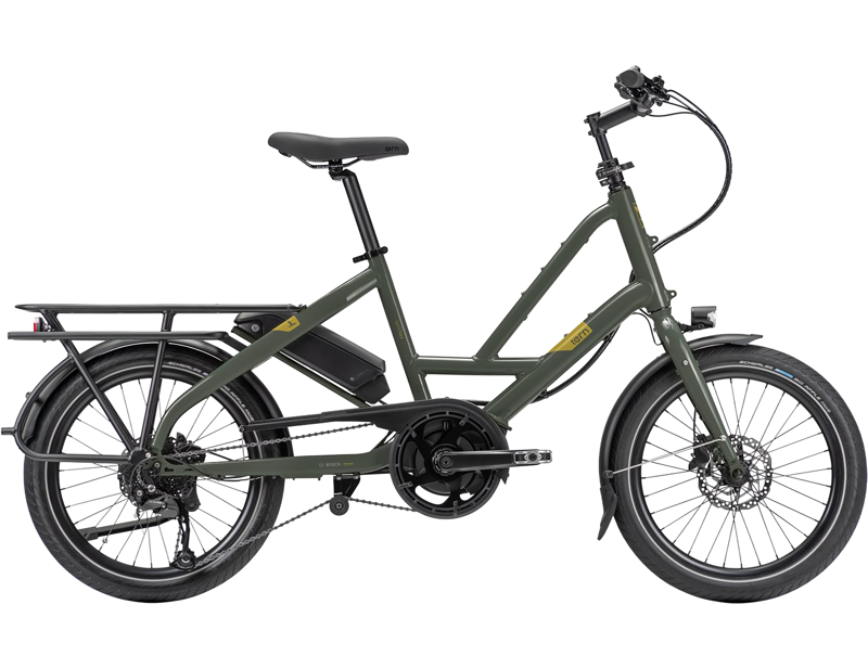 Tern Quick Haul P9 Perf Electric Cargo Bike 2026 in Gloss Olive