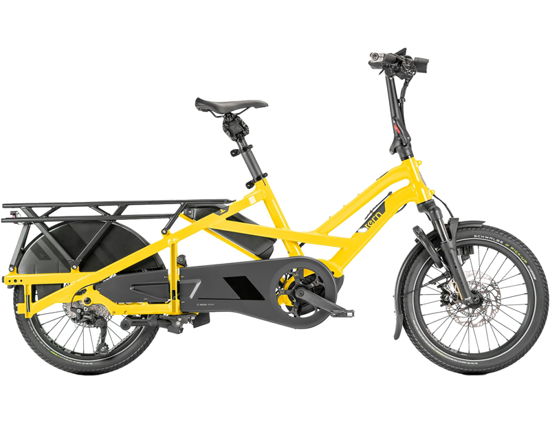 TERN GSD GEN3 S10 545Wh Performance Electric Cargo Bike 2026 in School Bus Yellow