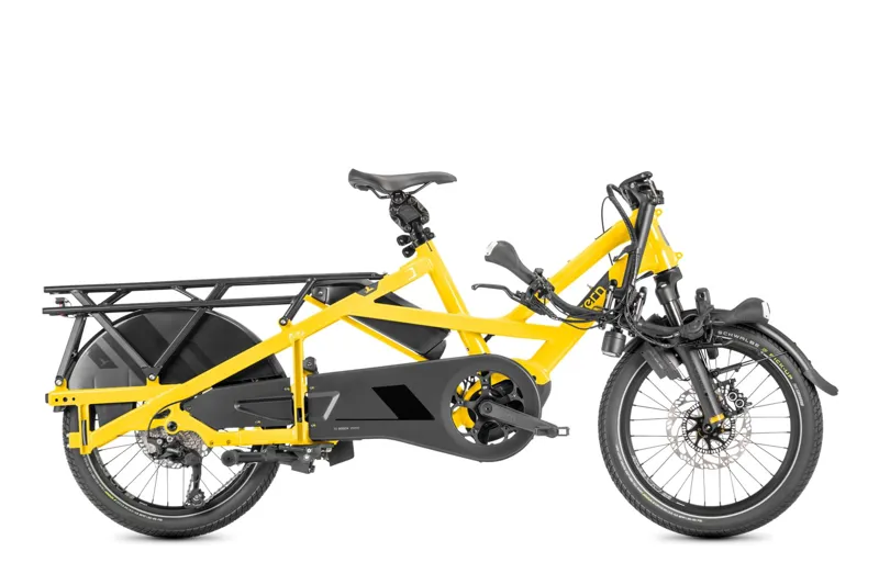 TERN GSD GEN3 S10 545Wh Performance Electric Cargo Bike 2026 in School Bus Yellow-1